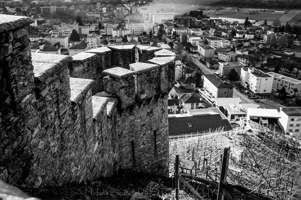 Vista su Sementina Ponte Tibetano di Curzutt Bellinzonese, paesaggio, passeggiata, ponte, ponte tibetano, sementina, ticino, ticinoturismo,